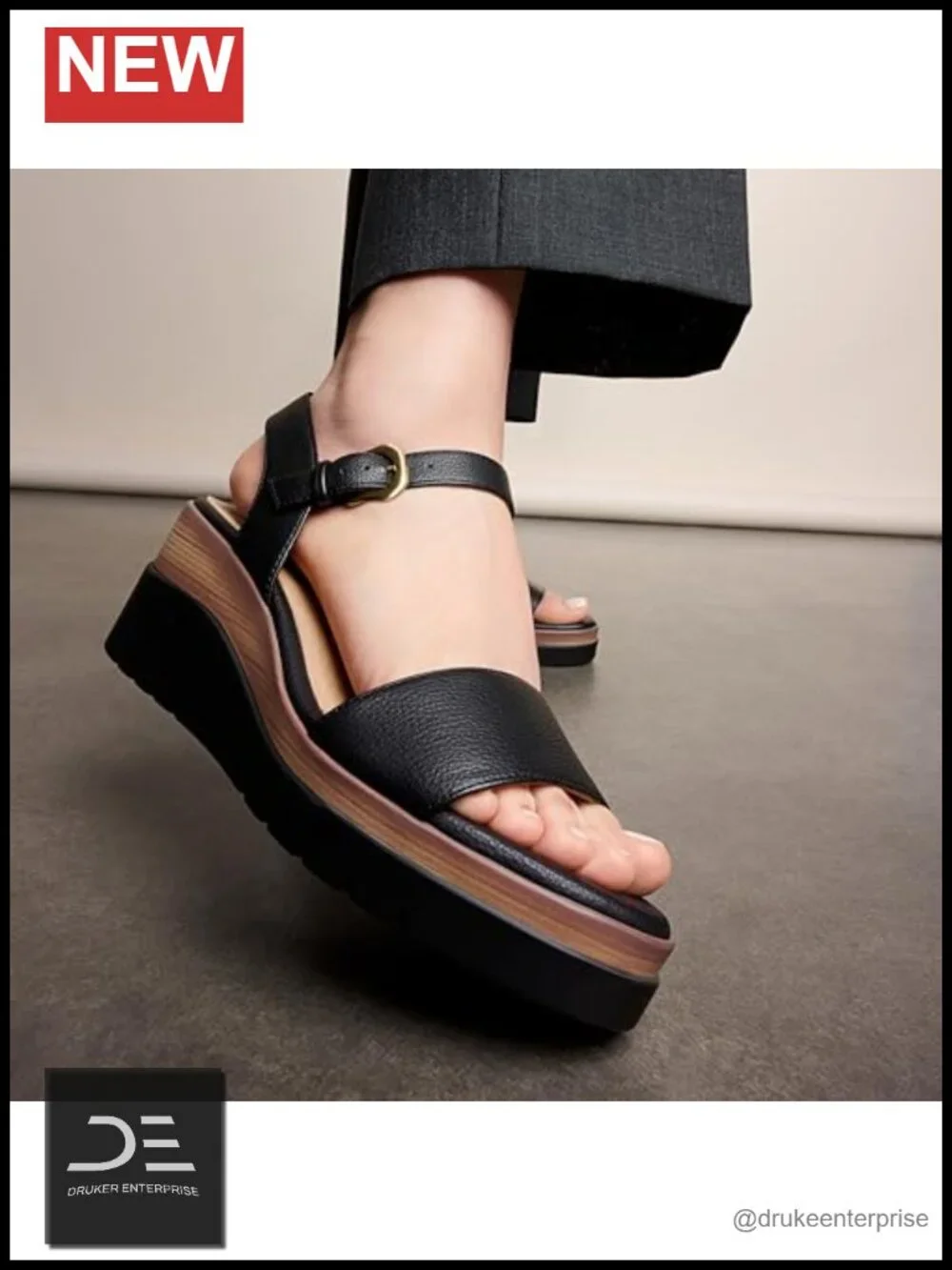 Wedge Sandals with ContourFIT Arch Support Comfort